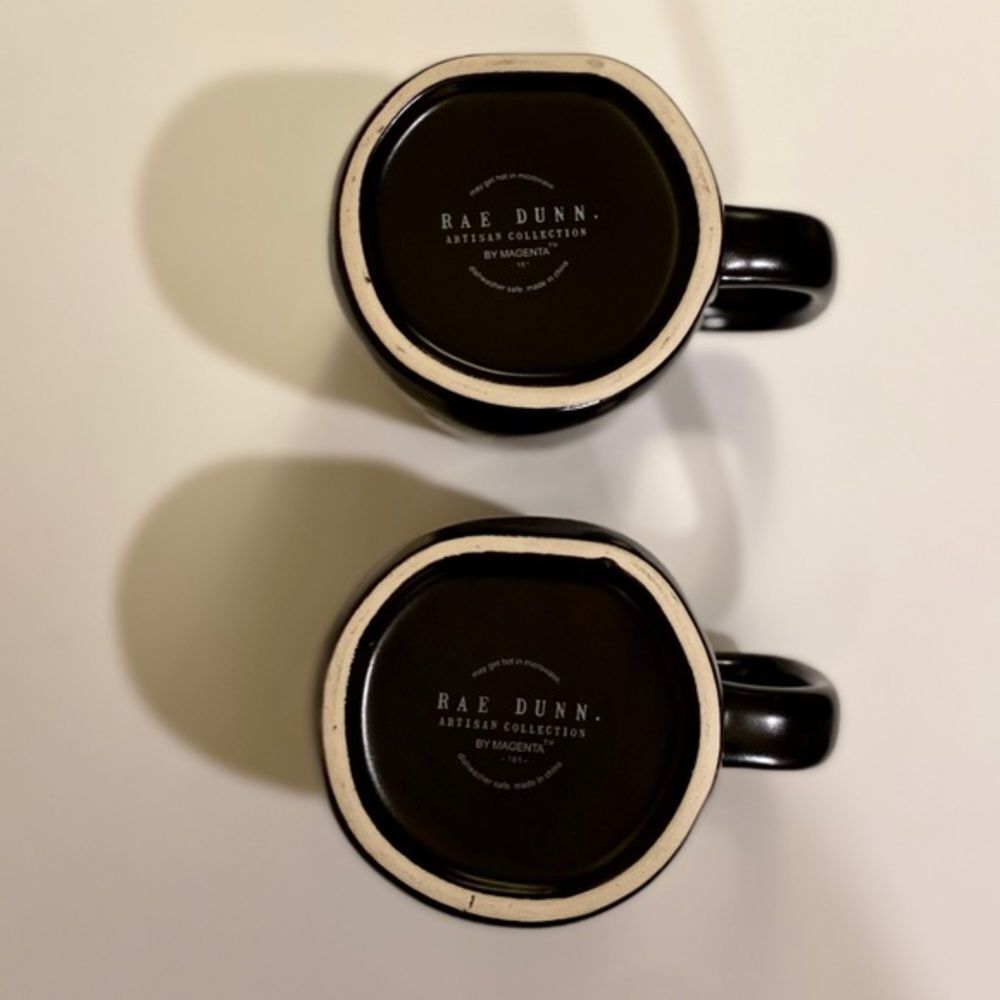 Rae Dunn Pair of Groom Mugs - Picture 2 of 4